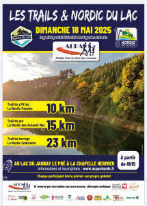 affiche trail jaunay